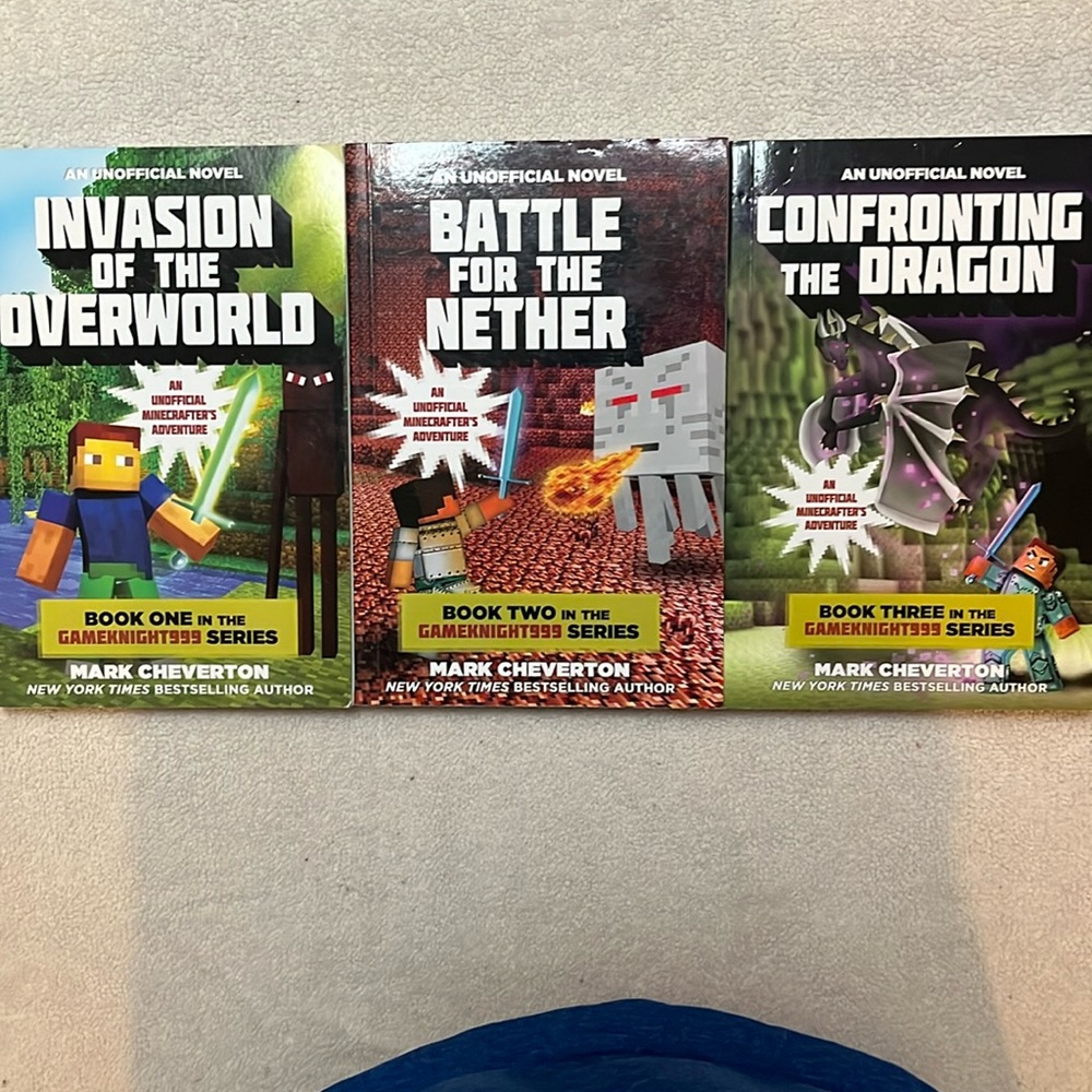 Books 1-3 of The Gameknight999 Box Set.